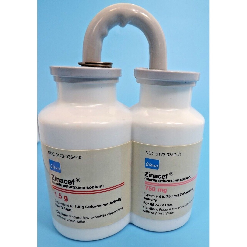 Pharmaceutical Promotional Combination Padlock - Zinacef Advertisement - Picture 7 of 8